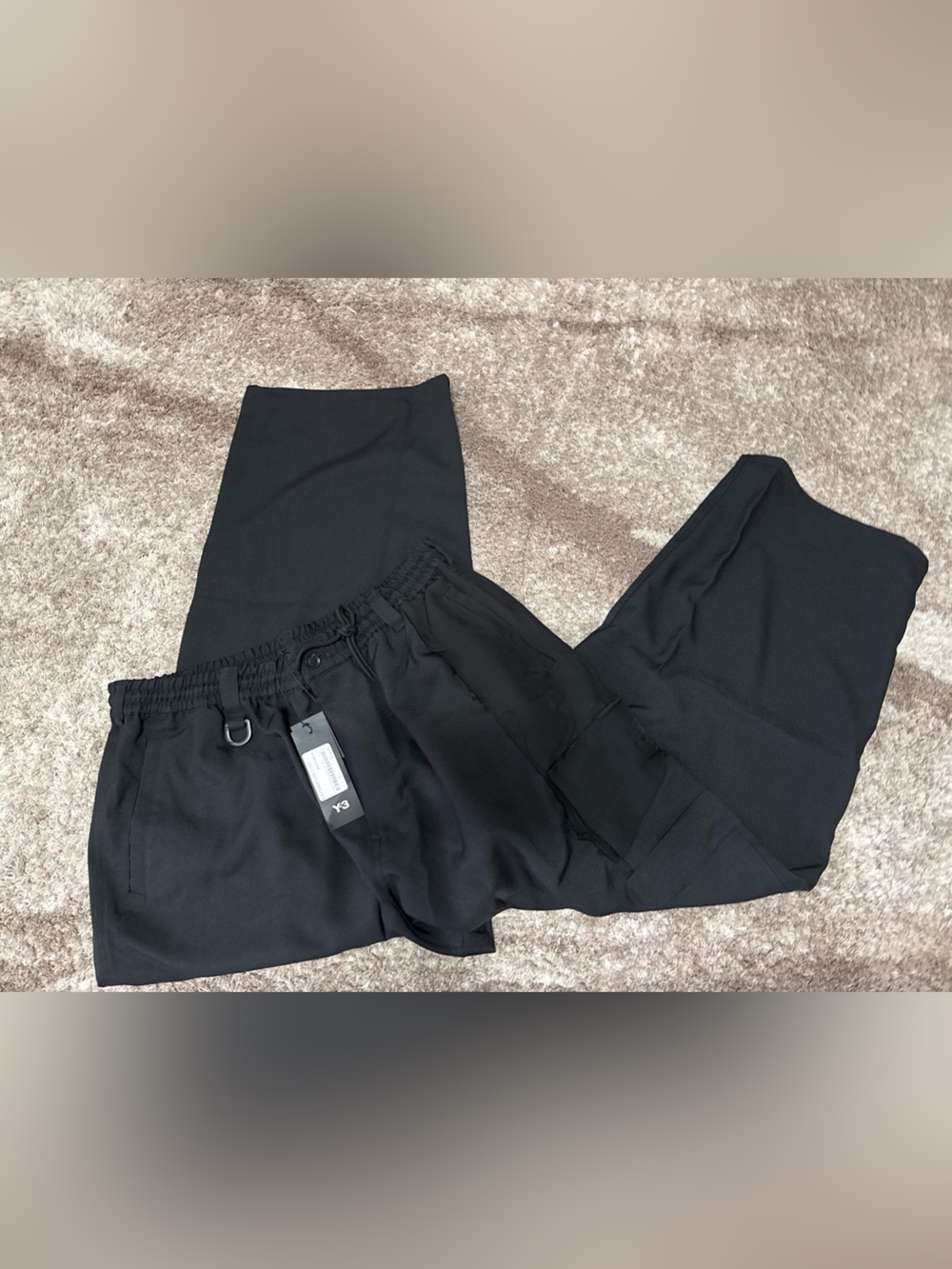 Y-3
Black Sport Uniform Straight Cargo Pants